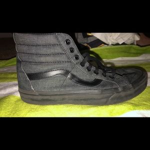 Black high top vans